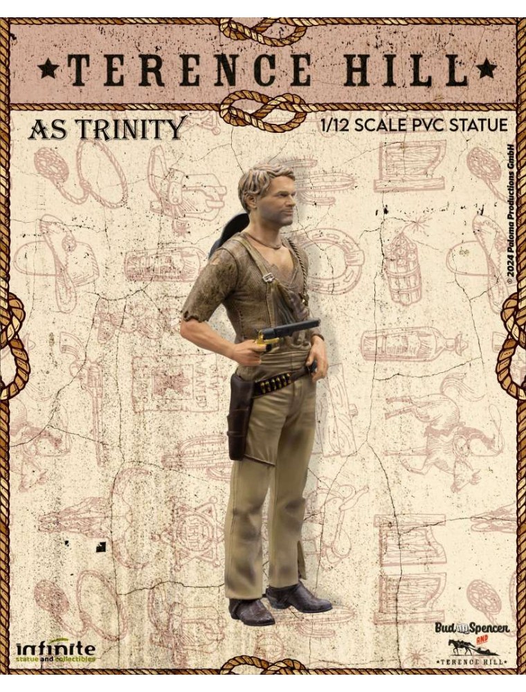 Terence Hill As Trinity 1/12 Pvc Statua Statua Infinite Statue