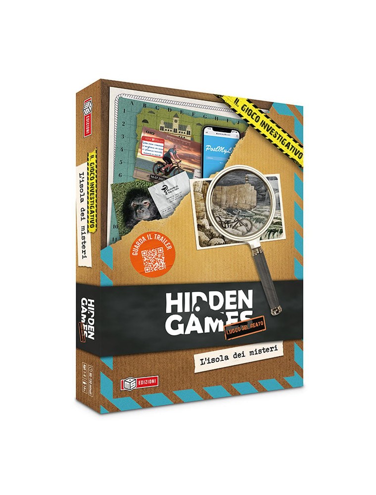 HIDDEN GAMES - L'ISOLA DEI MISTERI GIOCHI DA TAVOLO - GIOCHI DA TAVOLO/SOCIETA'