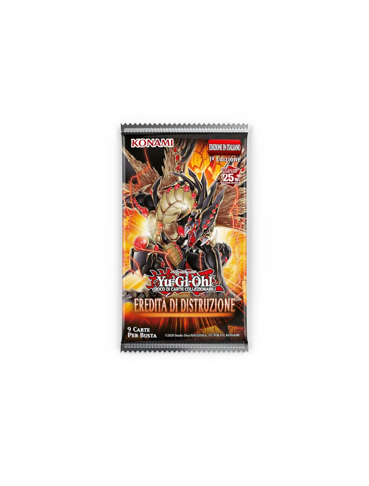 Yu-Gi-Oh! TCG Eredità di Distruzione Busta da 9 Carte (ITA) Konami