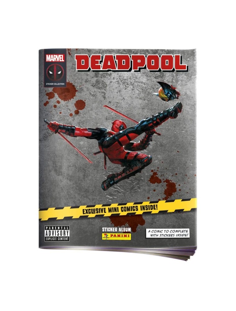 Deadpool Sticker & Trading Card Collection Album *German Version* Panini