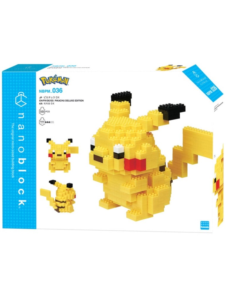 NANOBLOCK POKEMON PIKACHU DELUXE POKEMON - GIOCATTOLI VARI