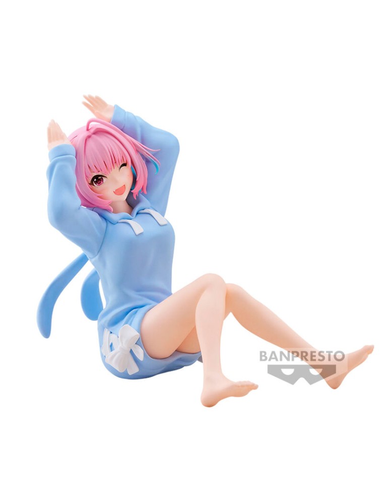 The Idolmaster Cinderella Girls Riamu Yumemi Relax Time Figura 10cm Banpresto