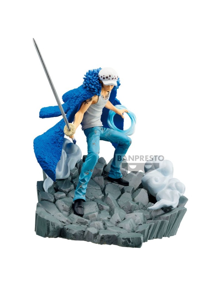 One Piece Trafalgar Law Senkozekkei Figura 11cm Banpresto