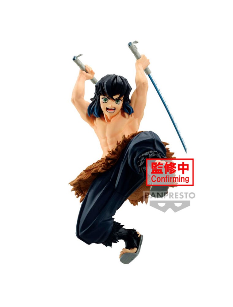 Demon Slayer Kimetsu No Yaiba Inosuke Hashibira Vibration Stars Figura 13cm Banpresto