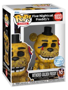 FUNKO POP FNAF 10th Withered Golden Freddy 1033