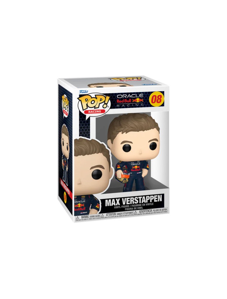 FUNKO POP Formula 1 Red Bull Racing Verstappen w/Helmet 08