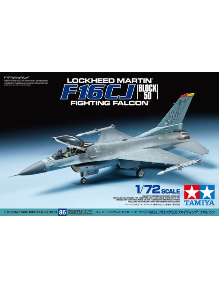 Tamiya - F16CJ Falcon Block 50 1/72