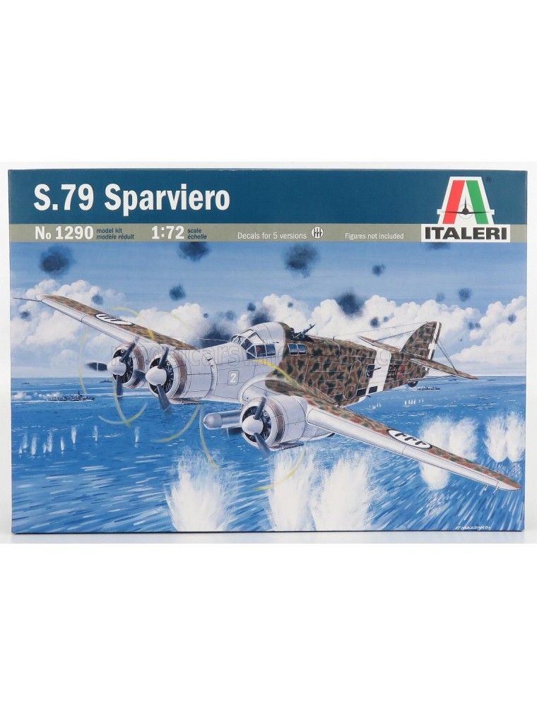 SAVOIA MARCHETTI - S.79 SPARVIERO AIRPLANE MILITARY 1942 - / - 1/72