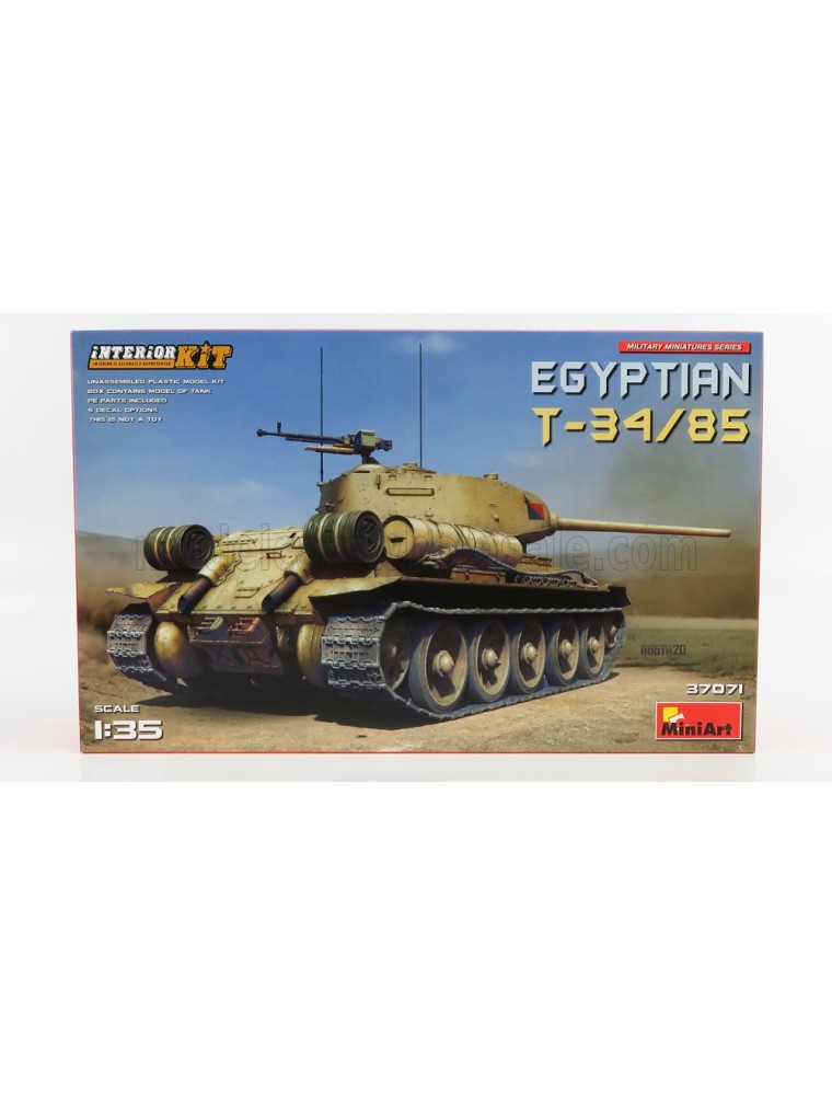 KAMPFPANZER - T-34/85 TANK MILITARY EGYPTIAN 1944 - / - 1/35