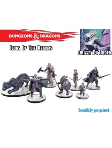 D&D IOTR DRIZZT COMPANIONS...