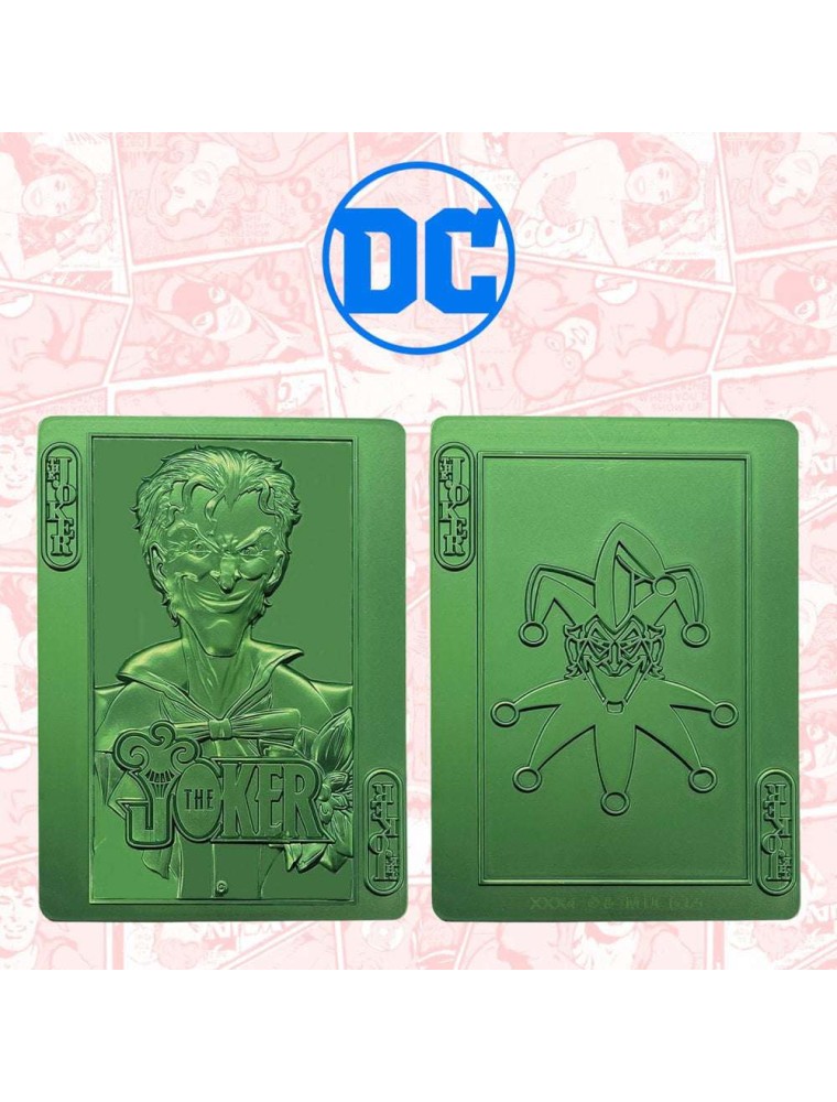 THE JOKER PLAYING CARD  LTD ED INGOT