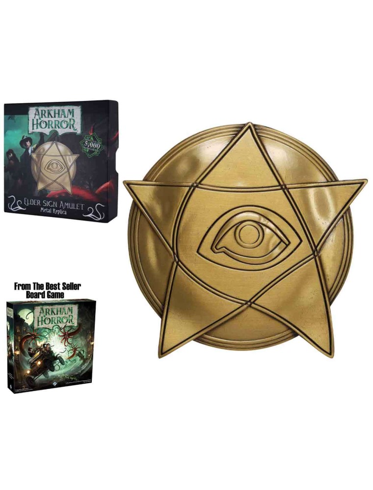 Arkham Hor.LTD. ED.Rep Elder Sign Amulet