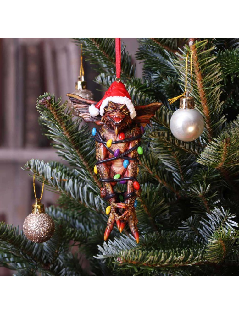 GREMLINS-MOHAWK IN FAIRY LIGHTS ORNAMENT