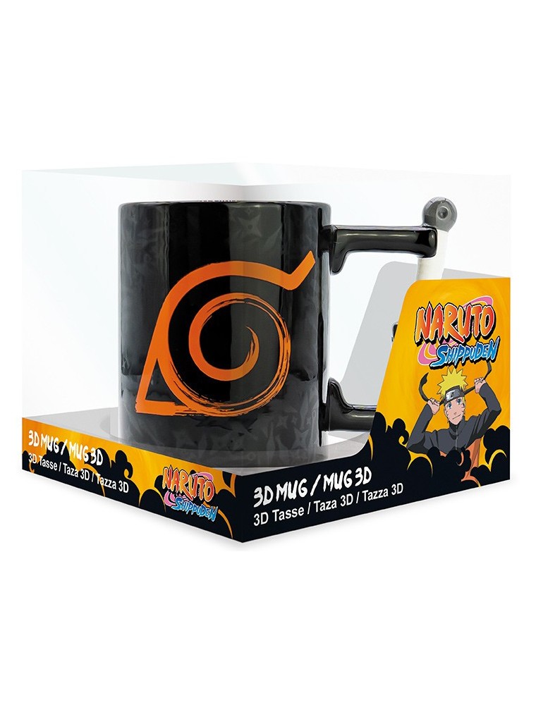 Tazza 3D Naruto Shippuden Kunai Konoha