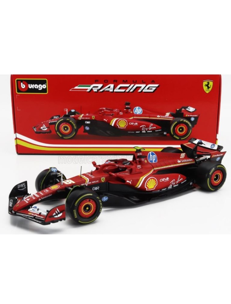 Bburago - Ferrari F1 SF24 2024 #55 Imola 1/18 Carlos Sainz