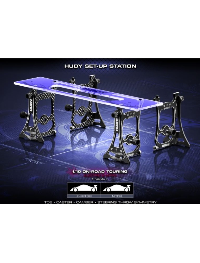 Hudy - Set Up Hudy per touring 1/10