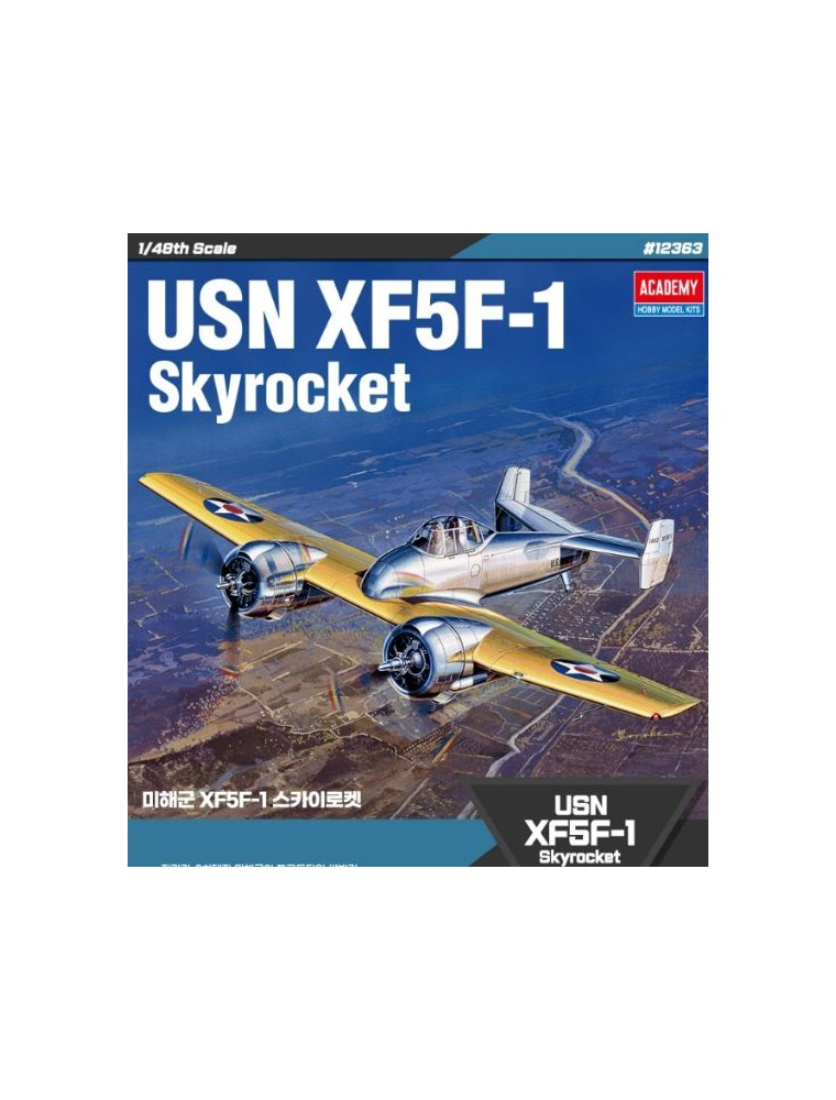 Academy - US Navy XF5F-1 Skyrocket 1/48 XF5F1