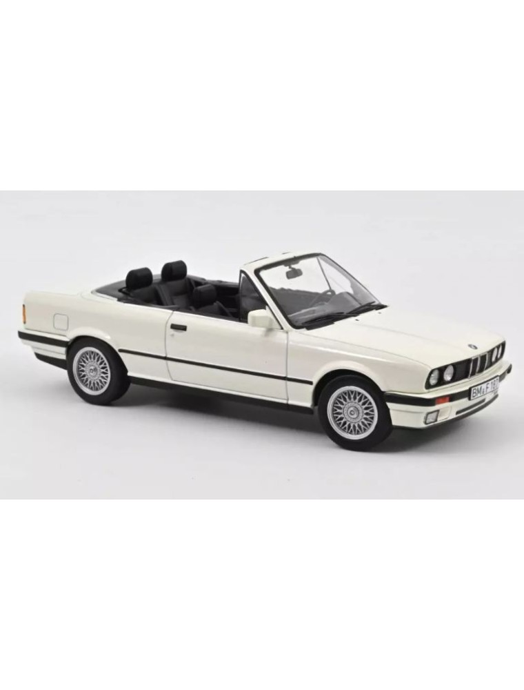 Norev - BMW serie 3 325i (E30) cabriolet 1991 /18 bianca