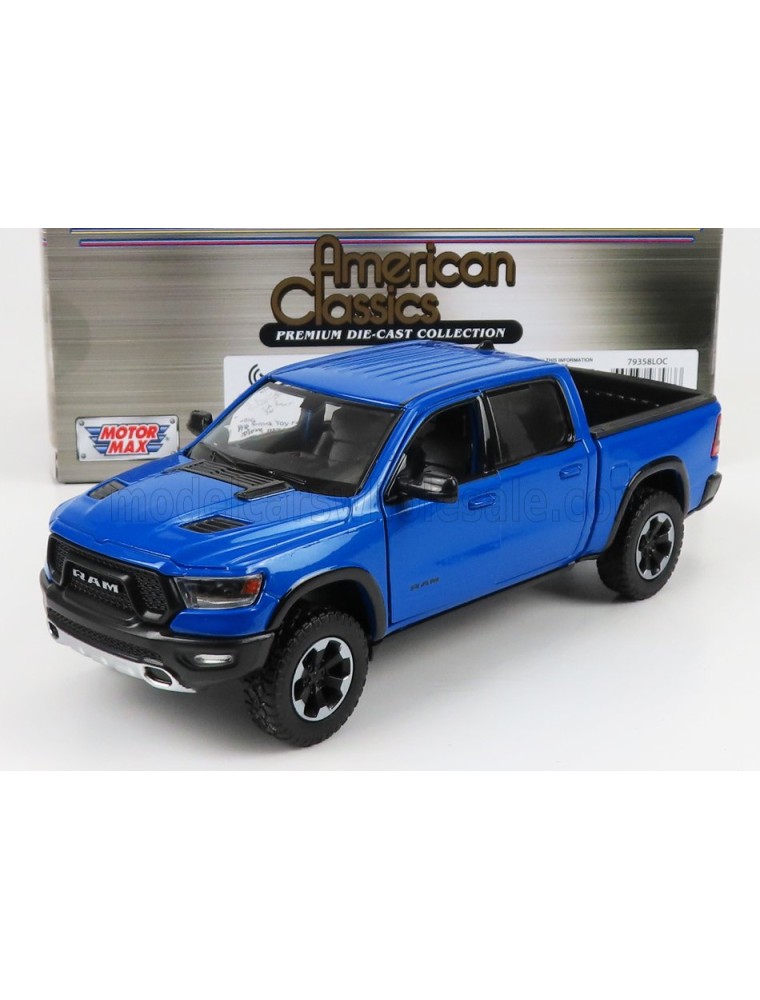 DODGE - RAM 1500 DOUBLE CAB PICK-UP 2019 - BLUE - 1/24