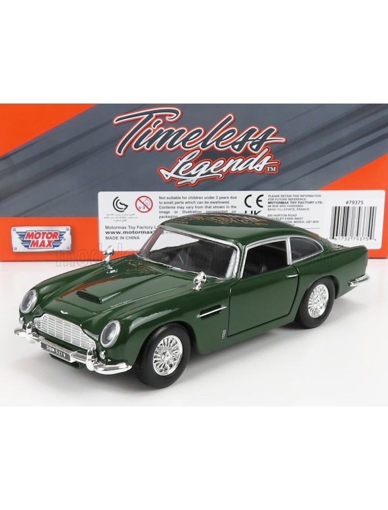 ASTON MARTIN - DB5 1963 - GREEN - 1/24