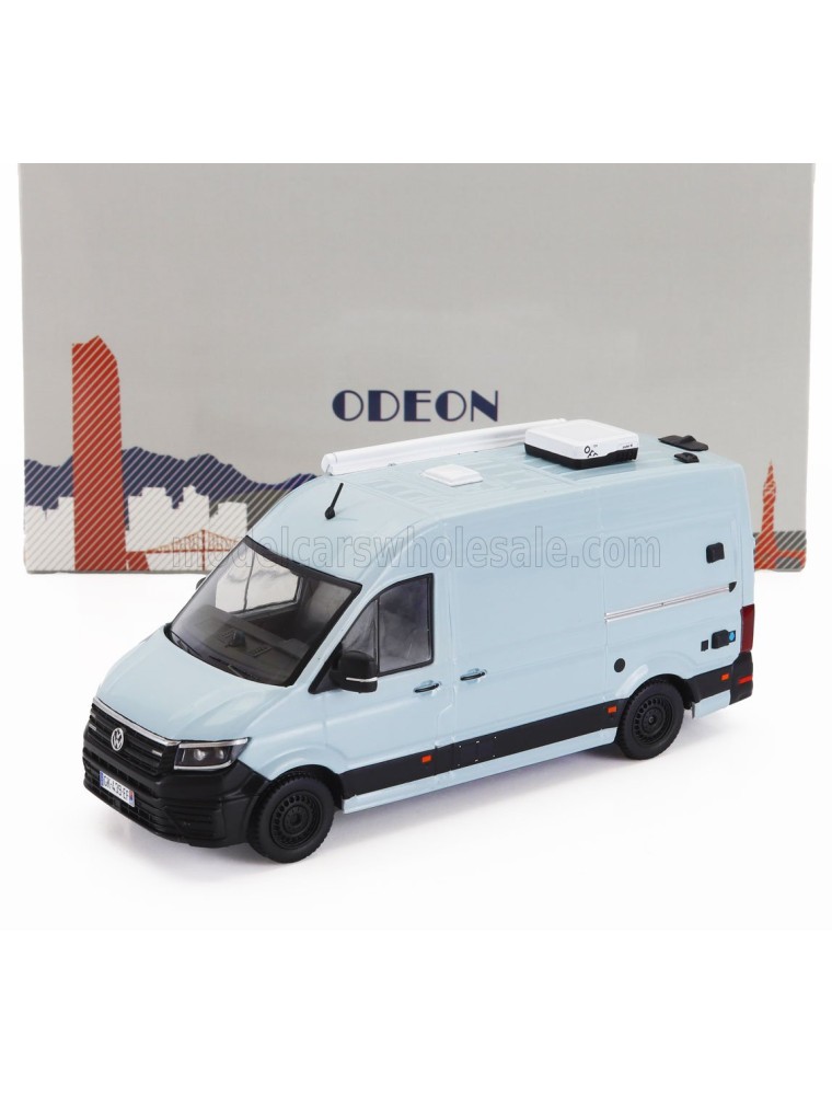 VOLKSWAGEN - KRAFTER L2H2 VAN GENDARMERIE CYNOPHILE POLICE 2020 - LIGHT GREY - 1/43