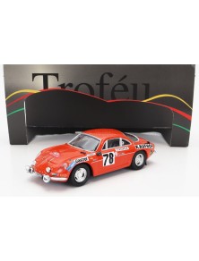 RENAULT - ALPINE A110 N 78 RALLY MONTECARLO 1975 F.VON DER LEYEN - P.DIEKMANN - DARK ORANGE - 1/43