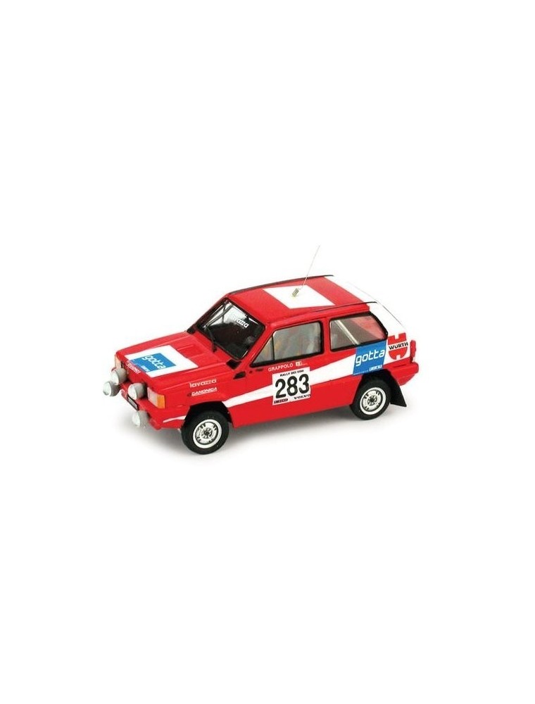 Brumm BMK003 FIAT PANDA N.283 RALLY DEI VINI 1981 N.283 TRANSKIT ARENA MODELLI 1:43 Modellino