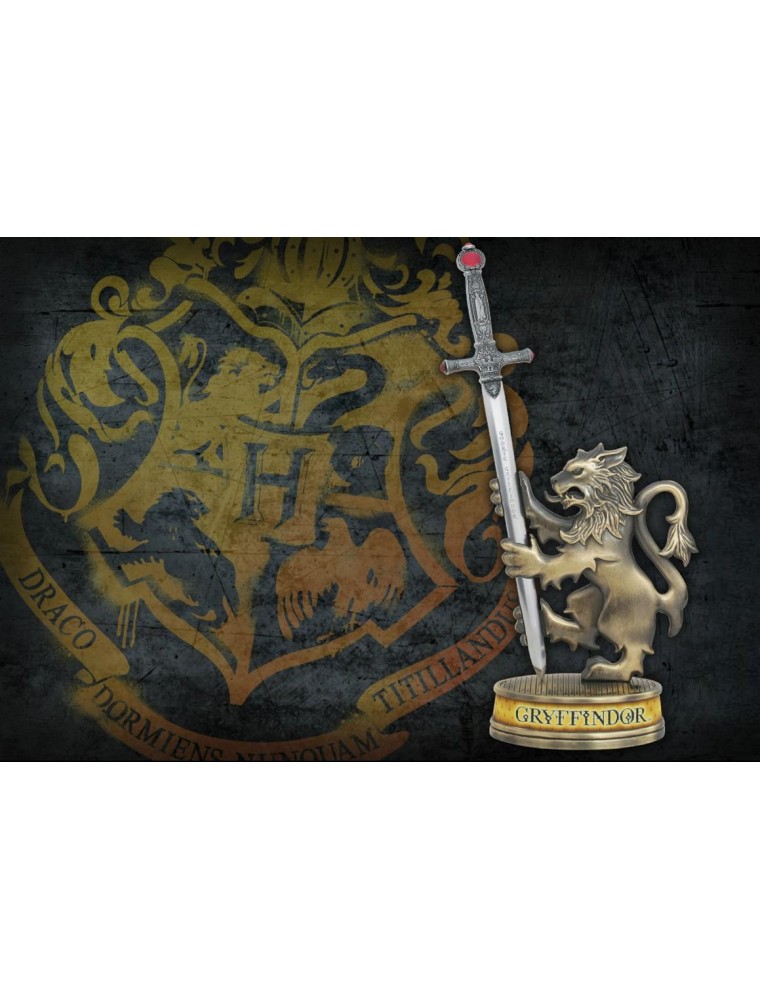 Harry Potter Tagliacarte Con Supporto Statuetta Grifondoro 21 cm Noble Collection