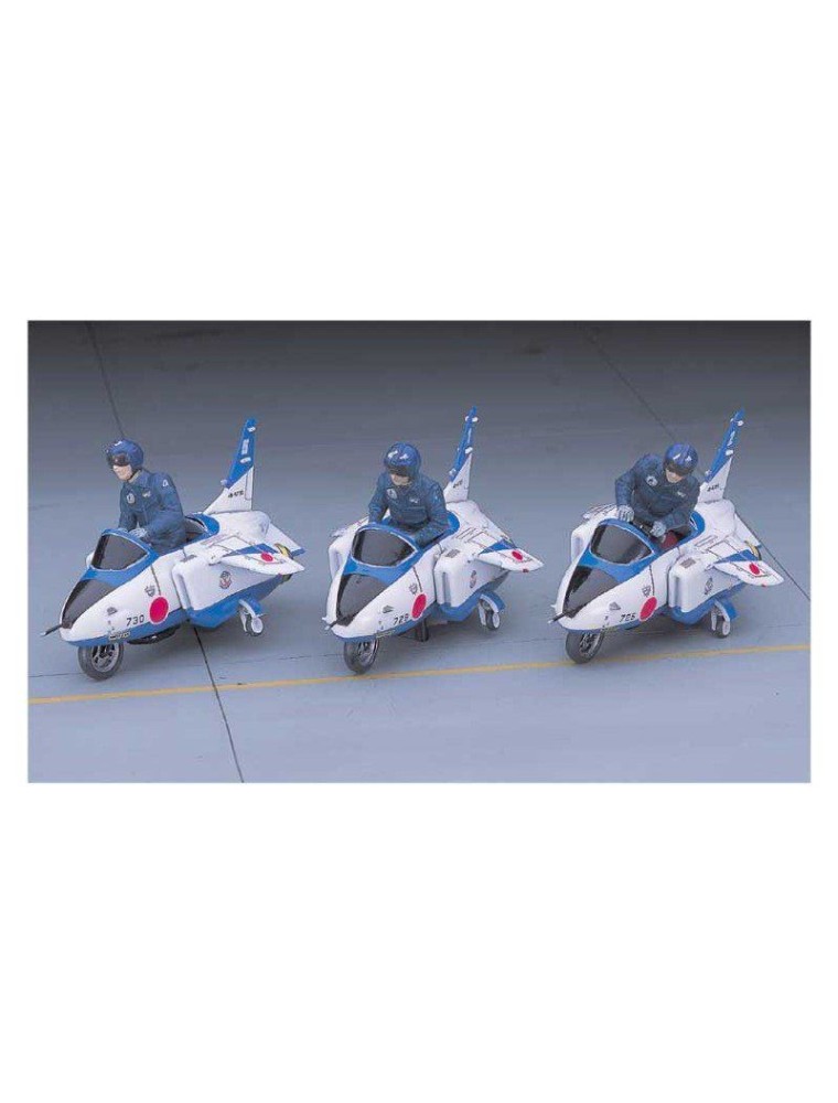 HASEGAWA 36022 X48-22 BLUE IMPULSE JR.7 1:48 KIT Modellino