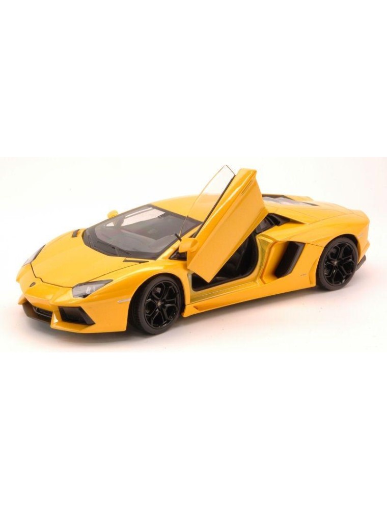 Welly WE0210 LAMBORGHINI AVENTADOR LP 700-4 2011 YELLOW 1:24 Modellino