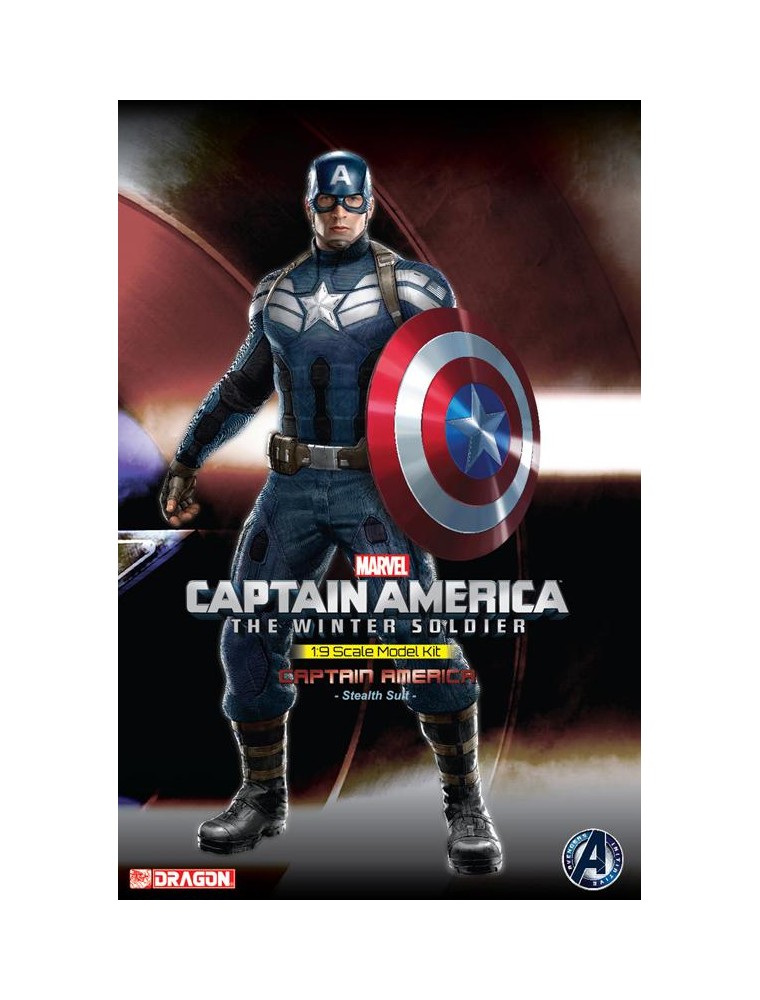 DRAGON MARVEL CAPITAN AMERICA: IL SOLDATO D'INVERNO KIT 1/9 ACTION FIGURE