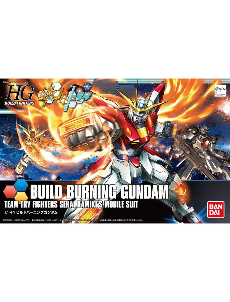 GUNDAM HIGH GRADE HGBF MODEL KIT BUILD BURNING 1/144 BANDAI