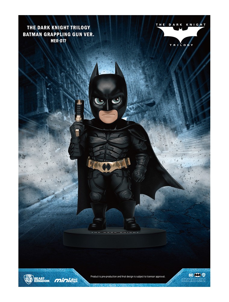 Batman Statua Batman Con Pistola Figura 8 Cm Mini Uova Beast Kingdom