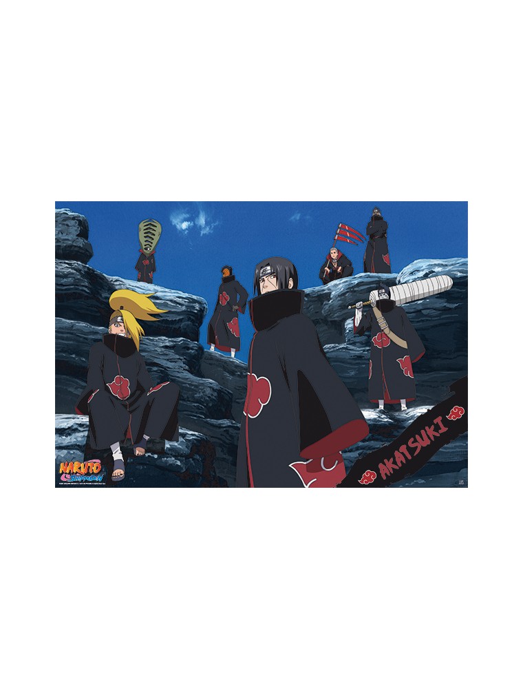 Naruto Shippuden Poster Akatsuki 91.5 x 61 cm Abystyle