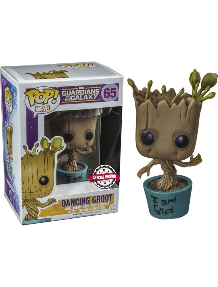 Guardiani della Galassia Funko POP Figura Groot che Balla Esclusiva 9 cm