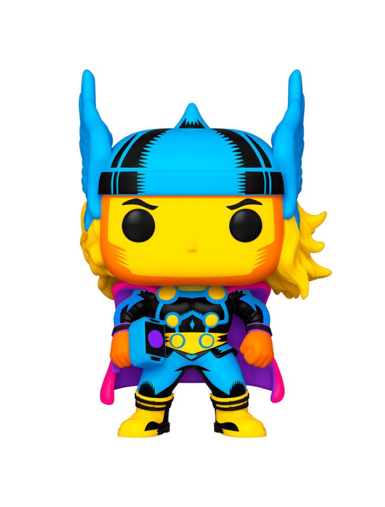 Marvel Black Light Funko POP Super Eroi Vinile Figura Thor 9 cm Esclusiva