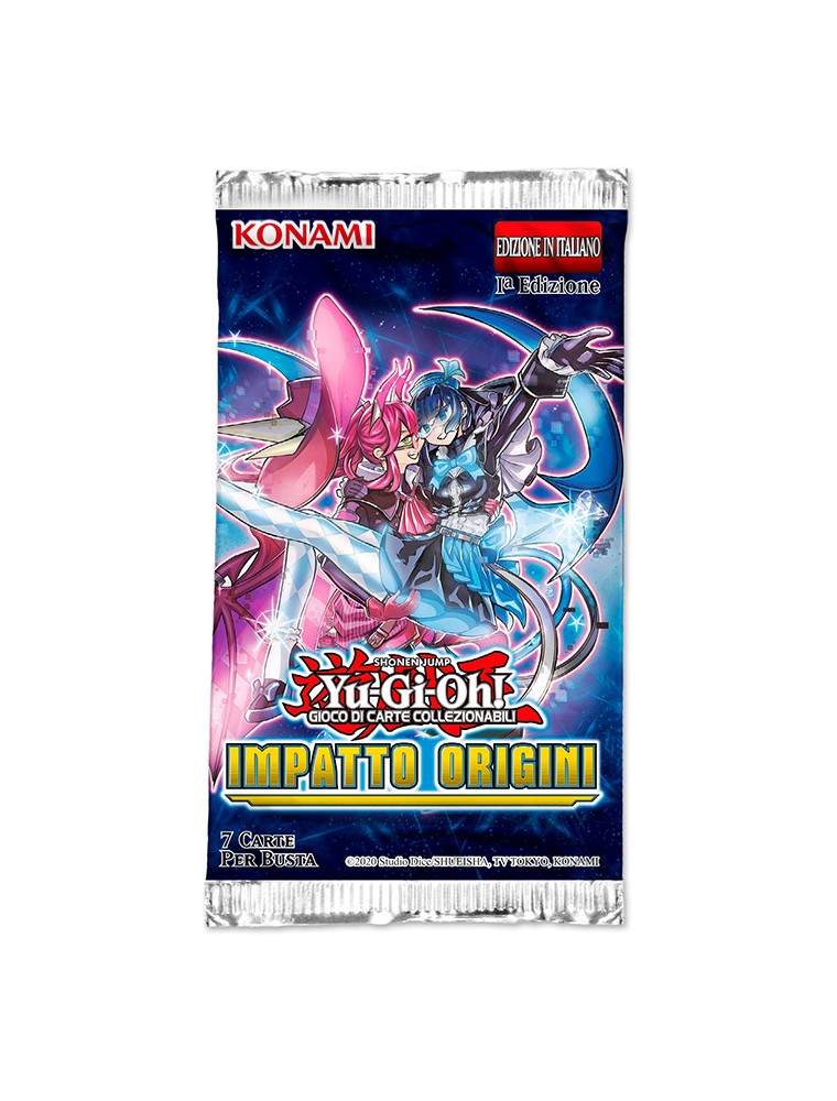 Yu-Gi-Oh! TCG Impatto Origini Busta da 7 carte 1° Ed (ITA) - Konami