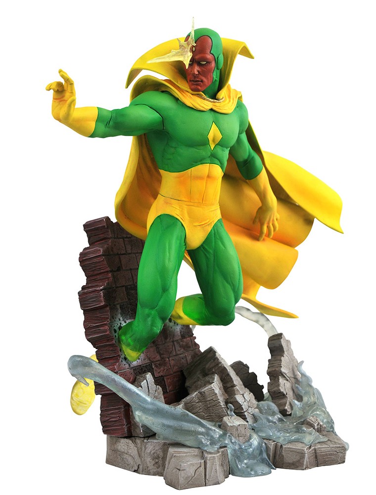 Marvel Gallery Comic Vision Pvc Statua Statua Diamond Select