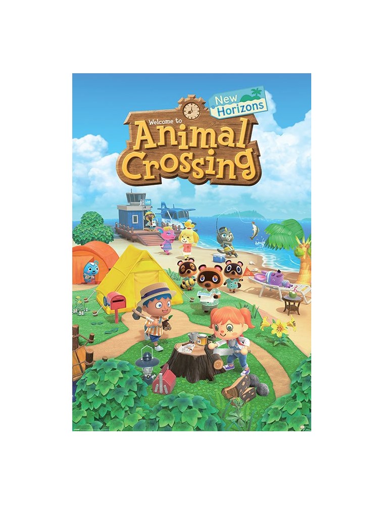 Animal Crossing Poster Pacchetto da 5 Pezzi New Horizons 61x91 cm Pyramid International