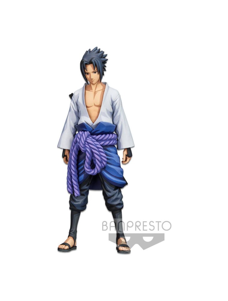 Naruto Shippuden Grandista Shinobi Relations Figura Uchiha Sasuke Manga Dimensions 27 Cm Banpresto