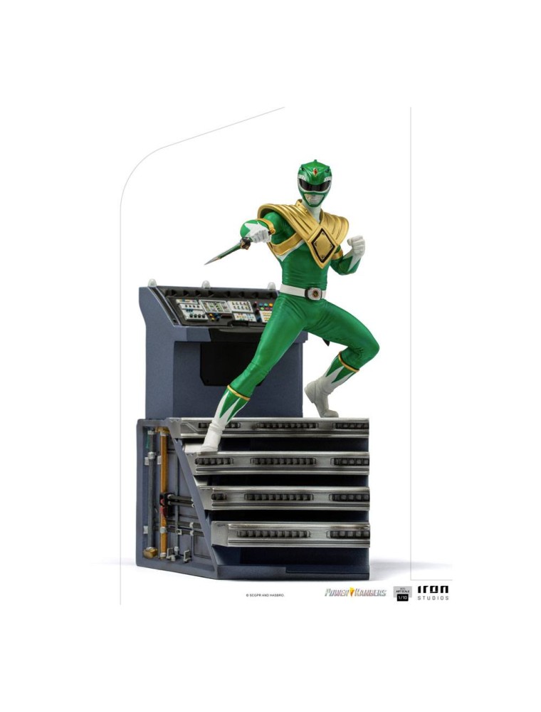 Power Rangers Bds Art Scale Statua 1/10 Green Ranger 22 Cm Iron Studios