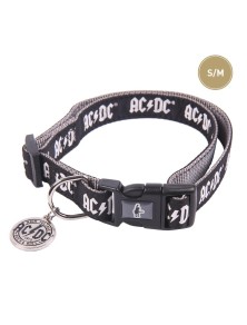 AC/DC Collare per cane S-M...