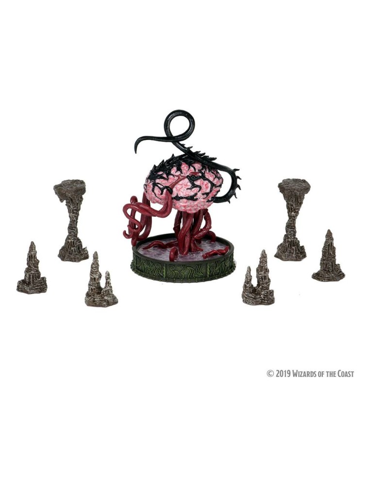 D&d Icons Of The Realms: Volo & Mordenkainen's Foes - Premium Set Elder Brain & Stalagmites Wizkids