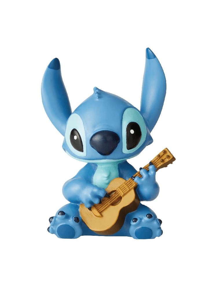 Lilo e Stitch Statua Stitch con Chitarra 6 x 9 Cm Disney Showcase Collection