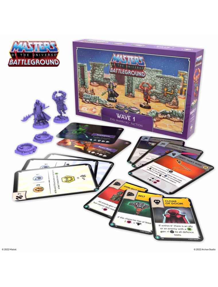 Masters of the Universe Battleground W1 Evil Warrios Versione Tedesca