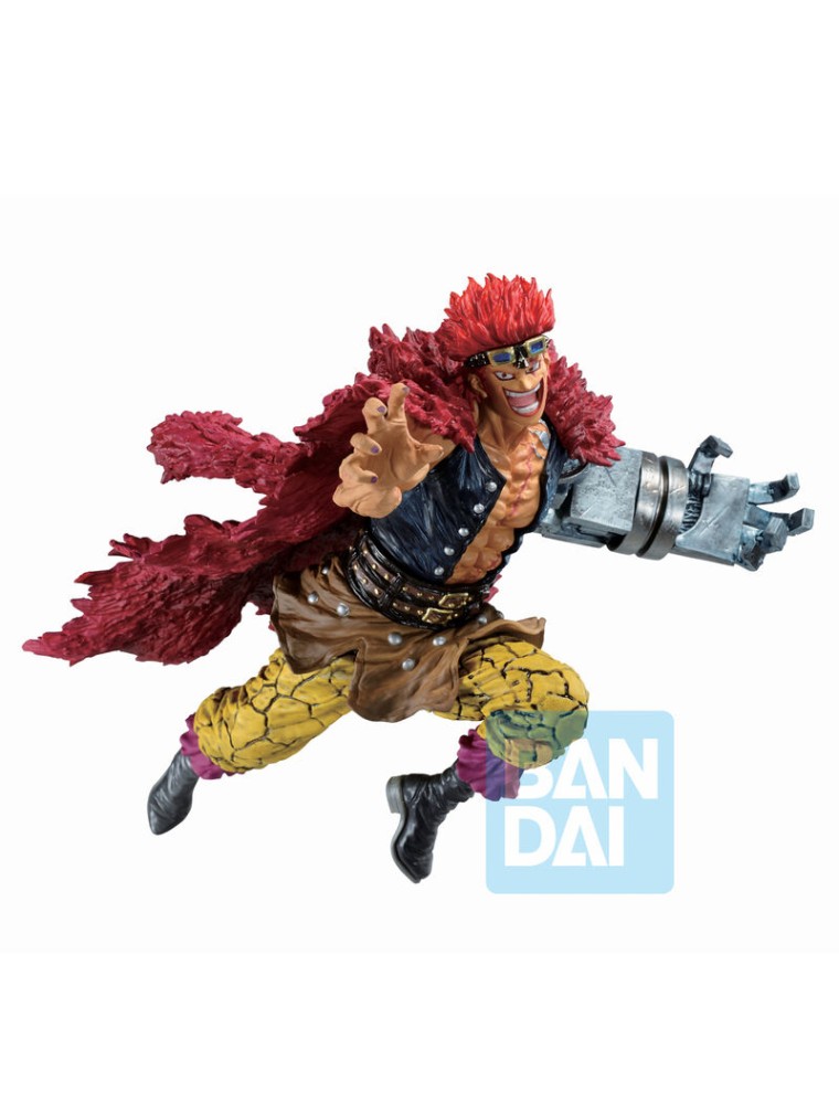 One Piece Wano Country Terzo Atto Figura Eustass Kid Ichibansho 17cm Banpresto