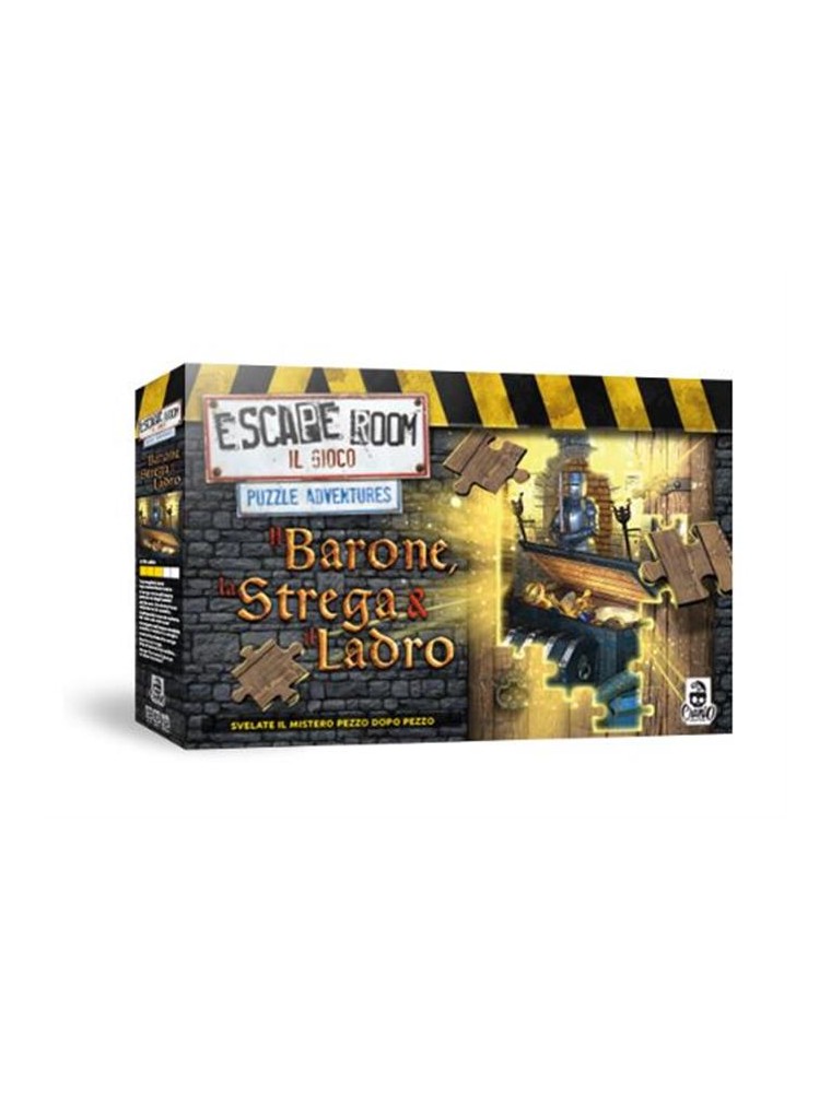 Escape Room - Puzzle - Il Barone, La Strega E Il Ladro Giochi Da Tavolo