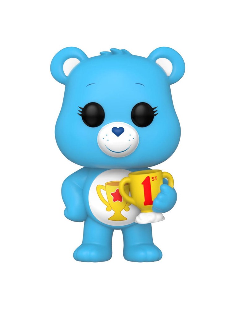 Care Bears 40th Anniversary Pop! Tv Vinile Figures Champ Bear 9 Cm  Funko