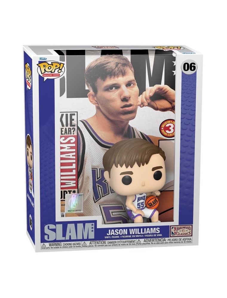 Nba Cover Pop Vinile Figura Jason Williams 9Cm Funko Scatola Rovinata