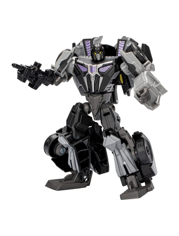 Transformers Generations Studio Serie Deluxe Class Action Figura Gamer Edition Barricade 11 Cm Hasbro